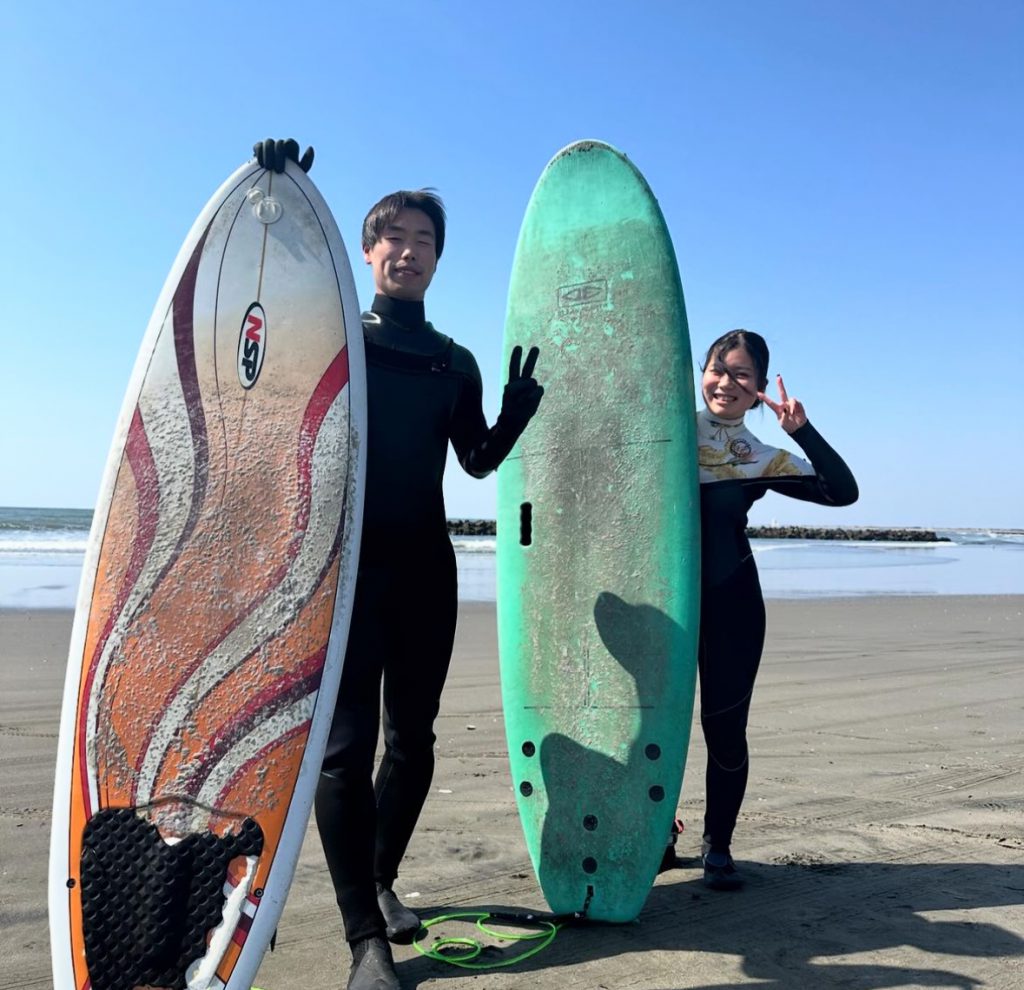 本日のサーフィンスクール🏄🏻‍♀️🏄🏻‍♂️