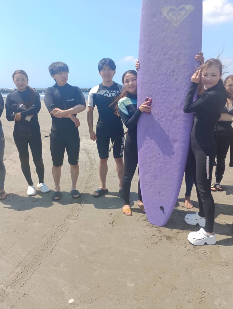 本日のサーフィンスクール！