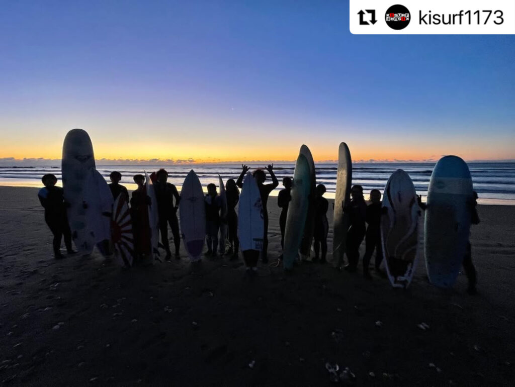 2026年1発目‼️日の出サーフィン‼️☀️