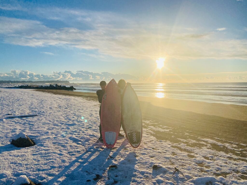 雪景色 サーフィン最高⛄️✨