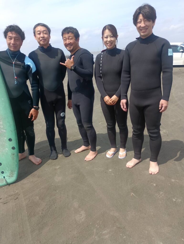 週末サーフィン最高👍